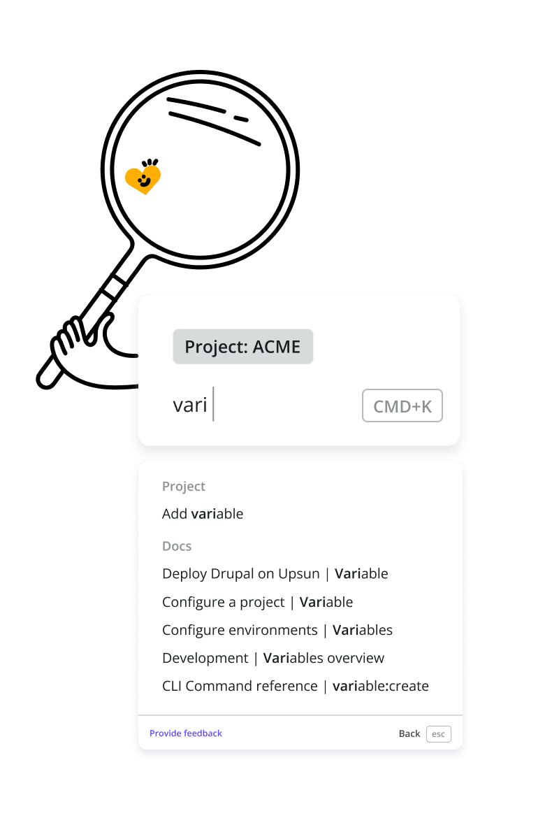 CMD+K Actions