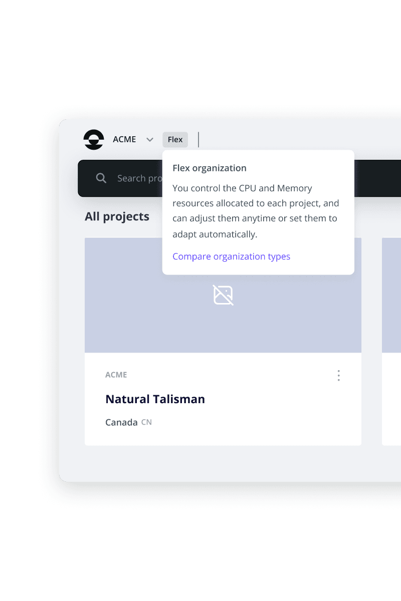 Introducing new organization types