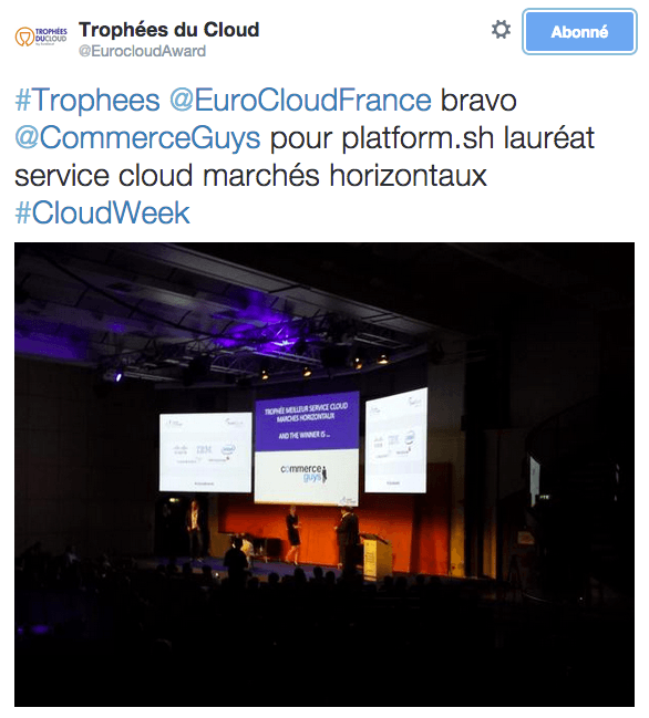Eurocloud Tweet