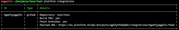 Platform integration cli